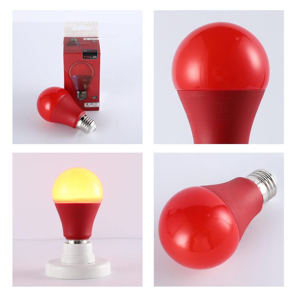 LED лампа A60 (нок шаклида), 9Vt, E27