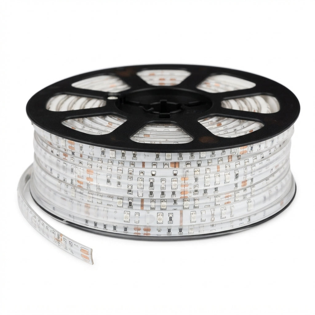 LED лента 2835/102 220V 6000K 10W/M IP65 (TT) 50м