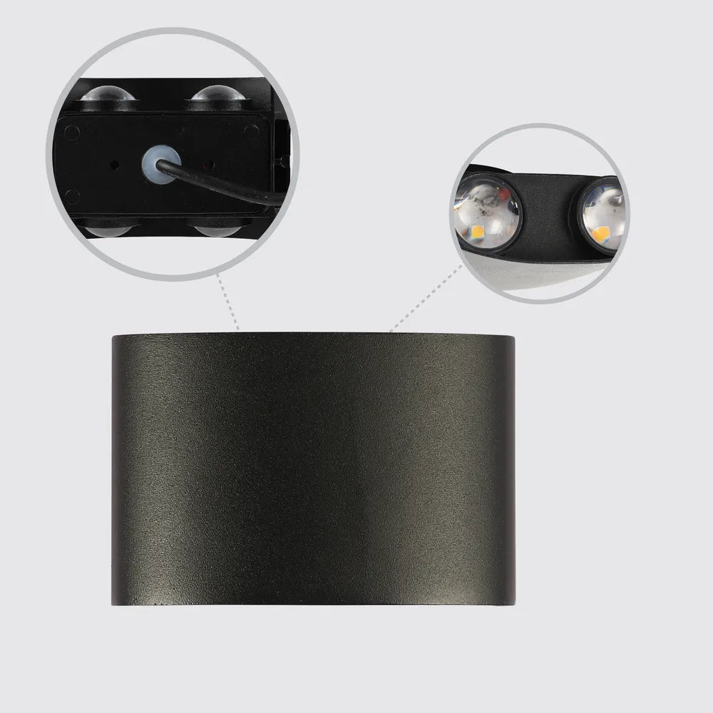 Details of the Svet-k B2326 4x1W BLACK 4000K IP54(TEKLED)-182-03310