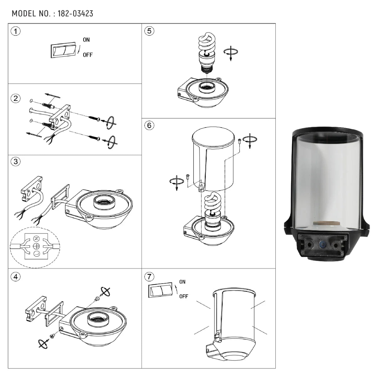 Технический чертеж уличного светильника в винтажном стиле, идеально подходящего для оформления фасадов и веранд.