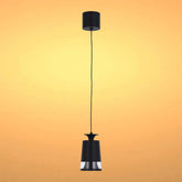 Pendant Downlight TEKLED Torchlight LED Pendant Downlight 10W Black Finish, 3000K Warm White-Black Sharp-150-19082