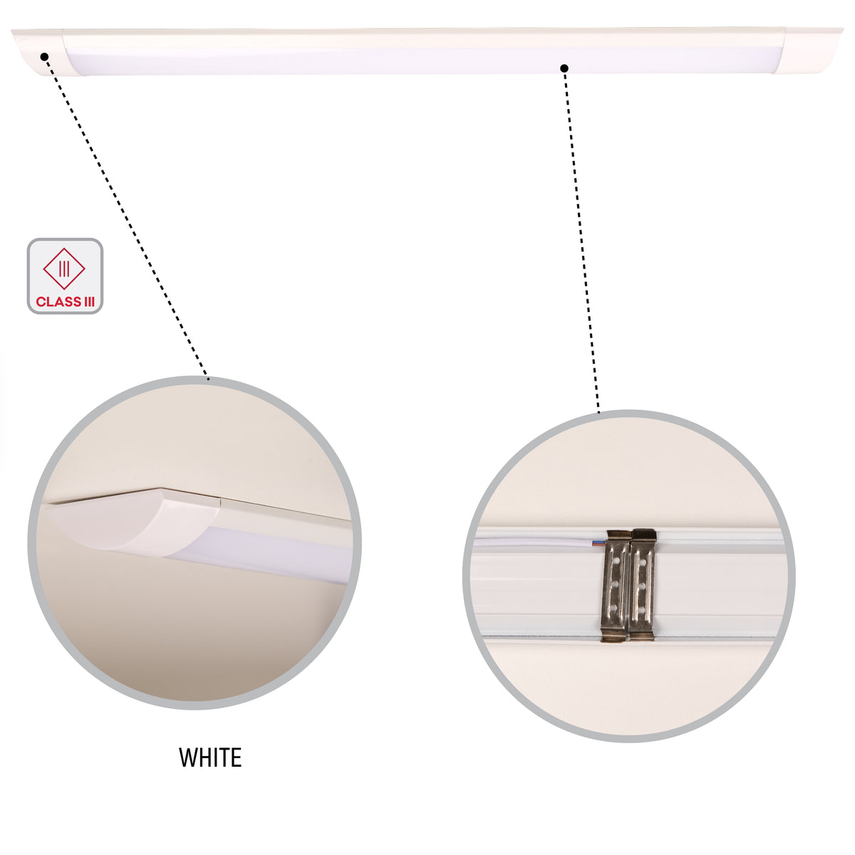 Чизиқли устки чироқ LED FLD-202 ва  FLD-402  6000K