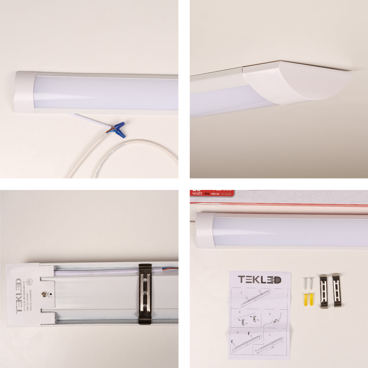 Чизиқли устки чироқ LED FLD-202 ва  FLD-402  6000K