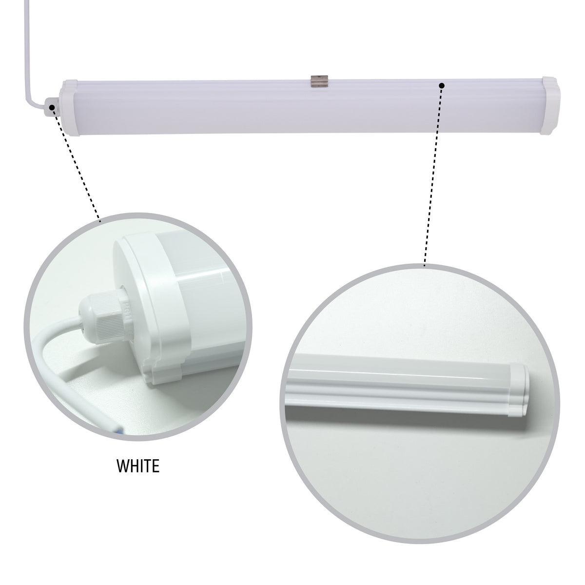 Ташқи чизиқли устки чироқ LED TAM-202 ва TAM-402 IP65