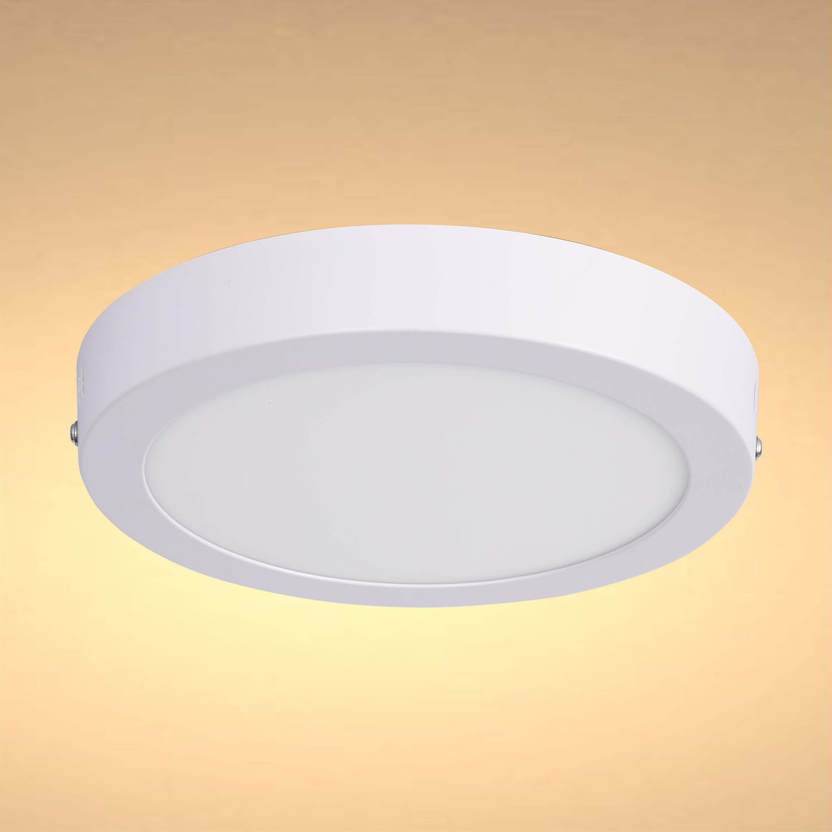 Замонавий чироқ LED-панель думалоқ — 6W / 12W / 18W, S/U, 4000K / 6000K