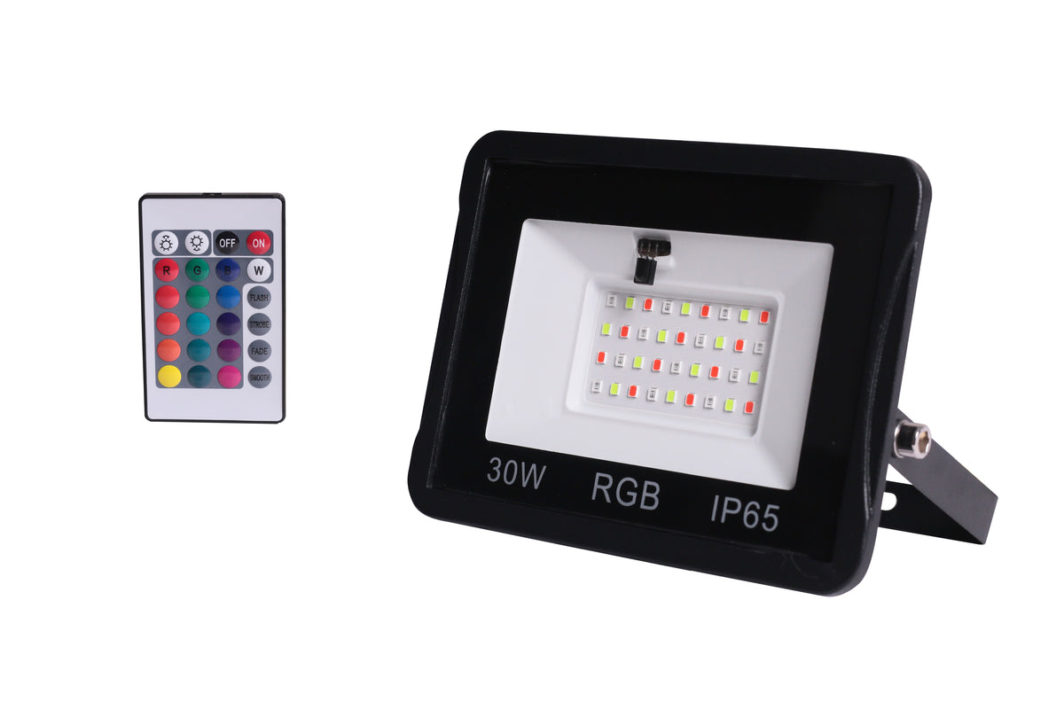 LED прожектор DOB RGB (30W/50W, Black, IP65)