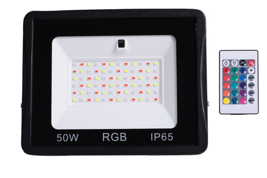 LED прожектор DOB RGB (30W/50W, Black, IP65)