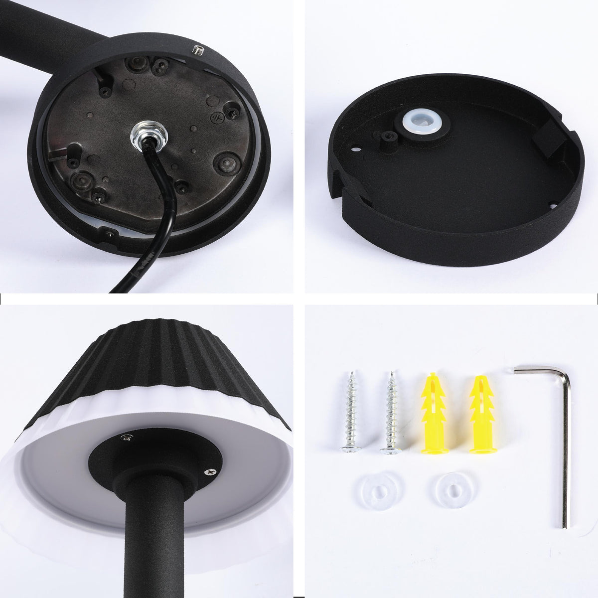 Декоратив ва Парк LED Чироқлари (12W,18W 3000K, Black)