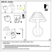 Декоратив ва Парк LED Чироқлари (12W,18W 3000K, Black)