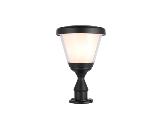 Парк ёритгичи ZC-CPD2106-D E27 қора IP65 24x12x28 см (TEKLED)