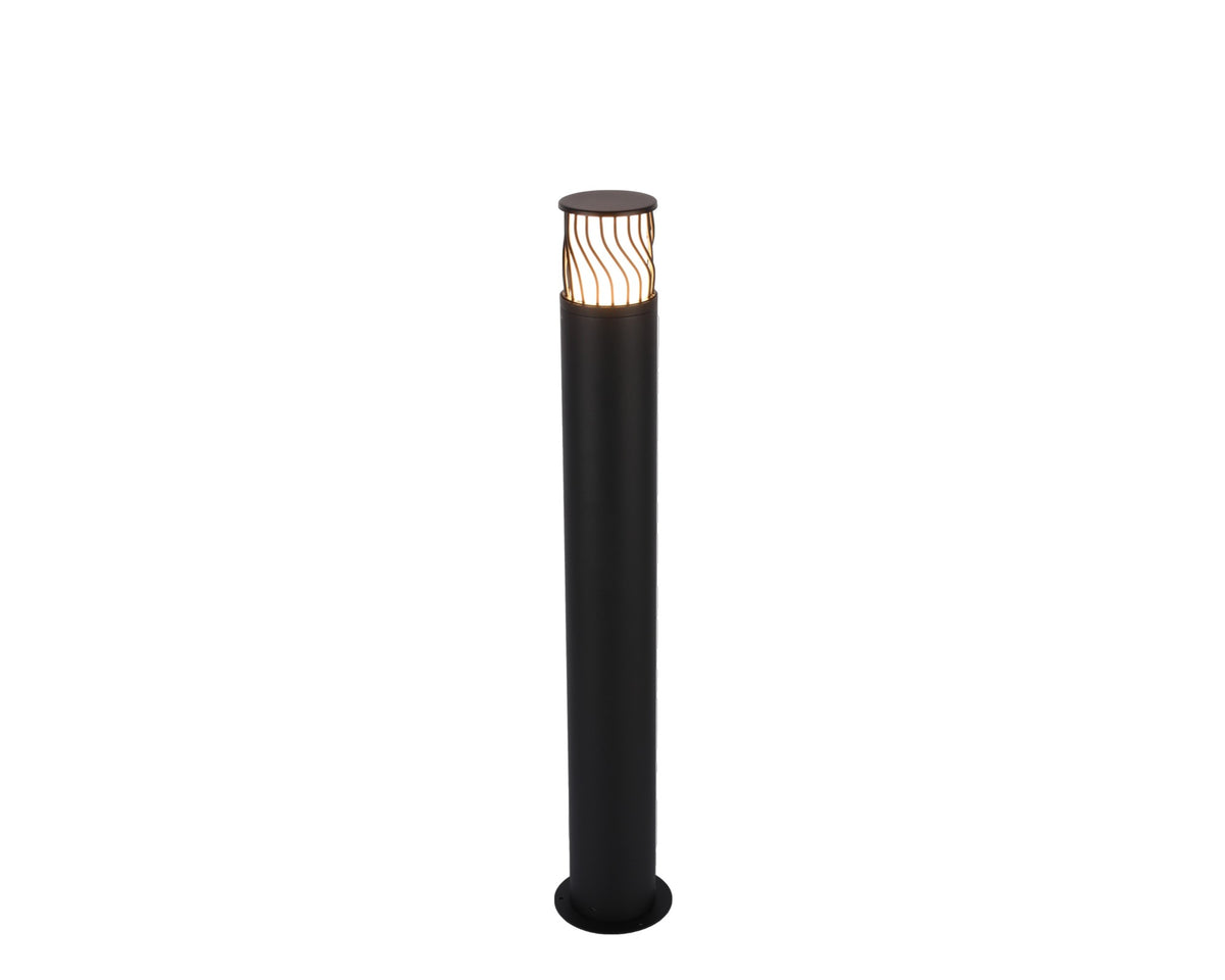 LED ёритгич 2094FD қора 12W 3CCT IP65 (TEKLED)