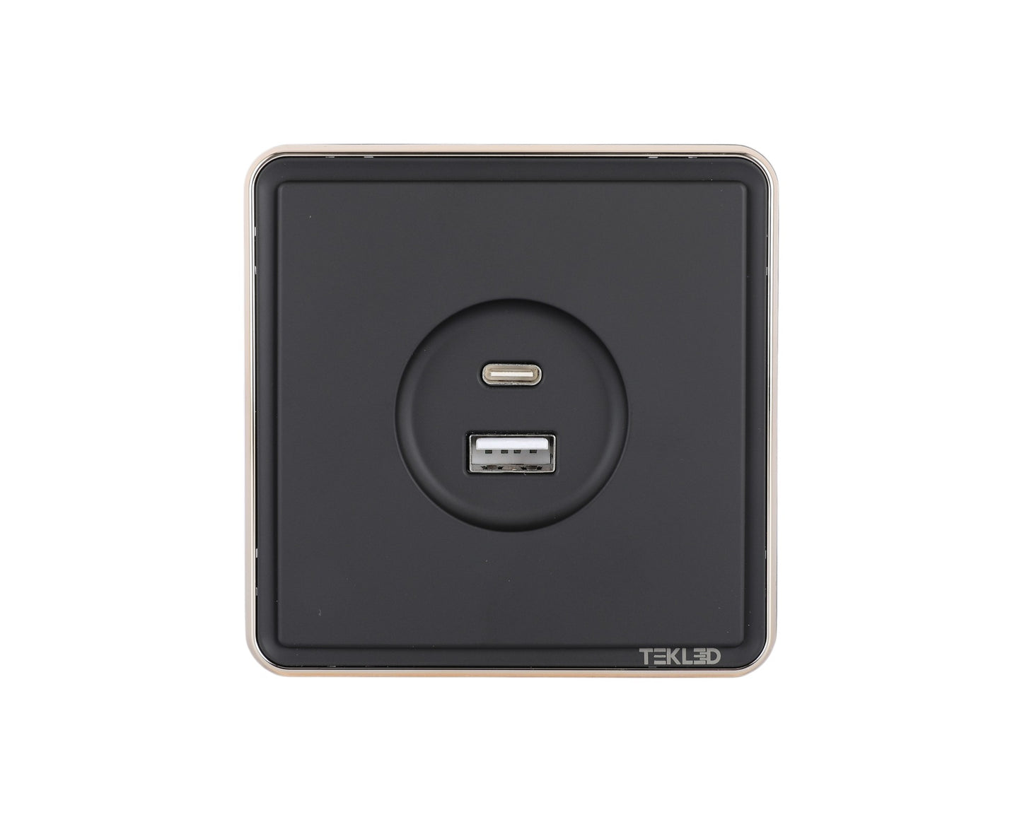 USB розетка (A+C тури), я/ў, SAKURA серияси