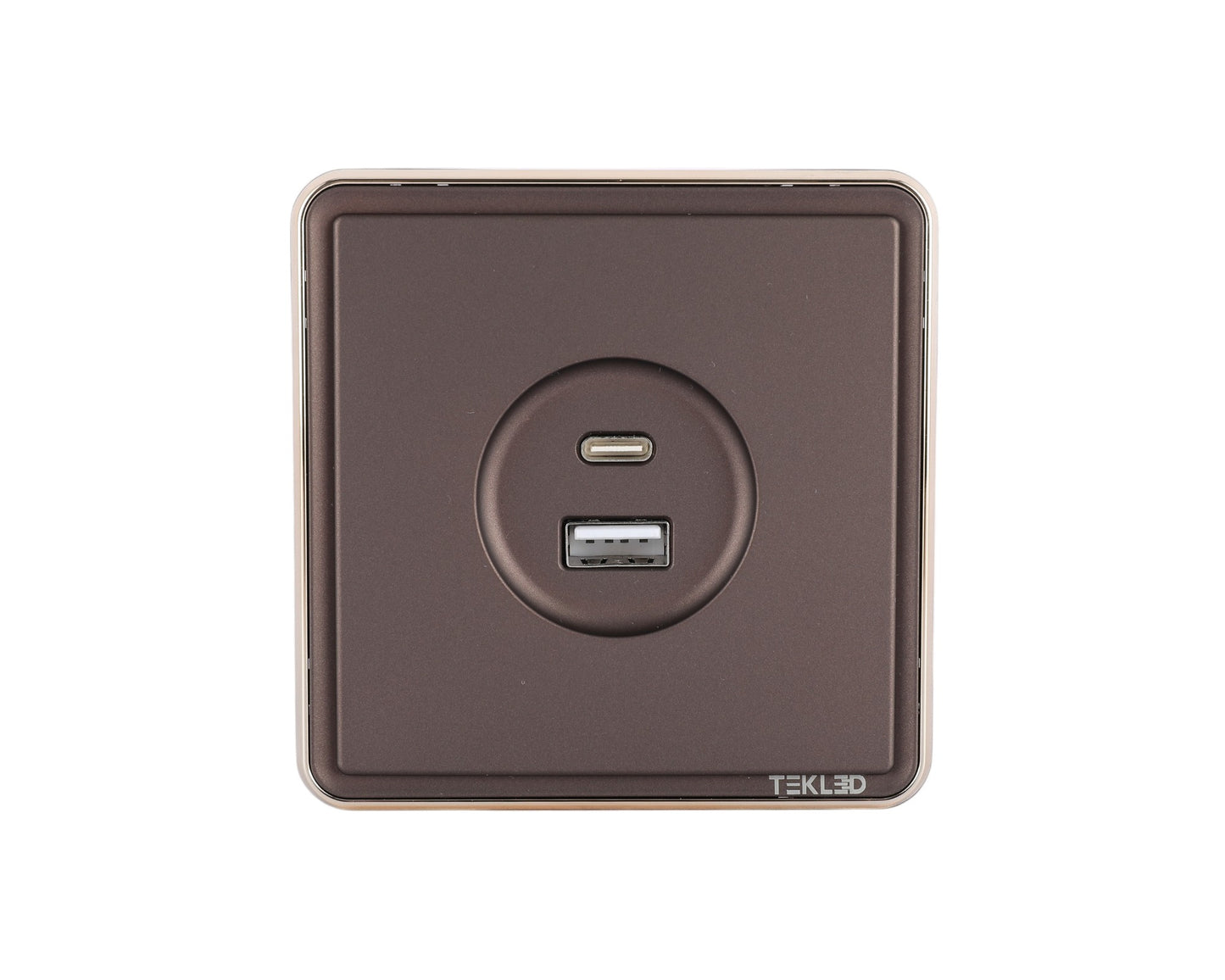 USB розетка (A+C тури), я/ў, SAKURA серияси