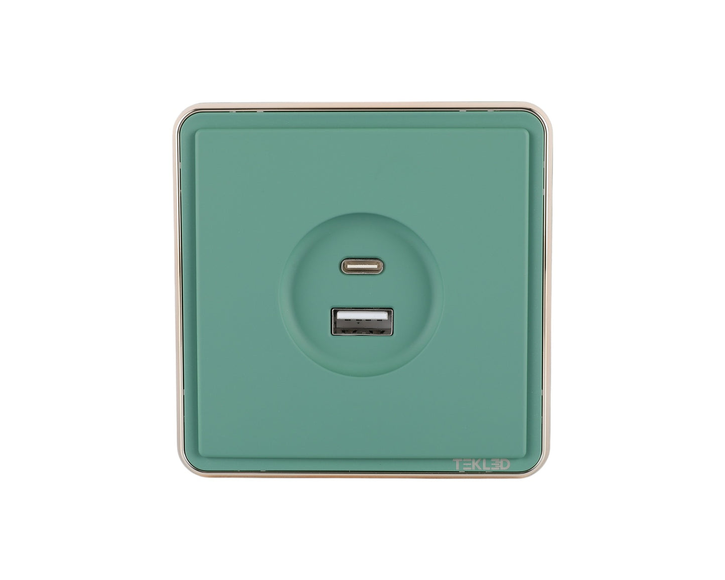 USB розетка (A+C тури), я/ў, SAKURA серияси