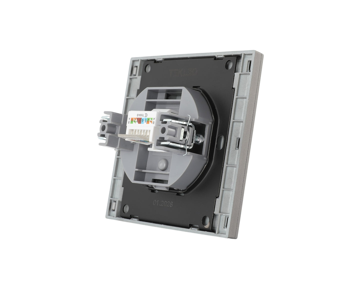 Компьютер розеткаси, RJ45 CAT6, я/ў, NIZMO серияси