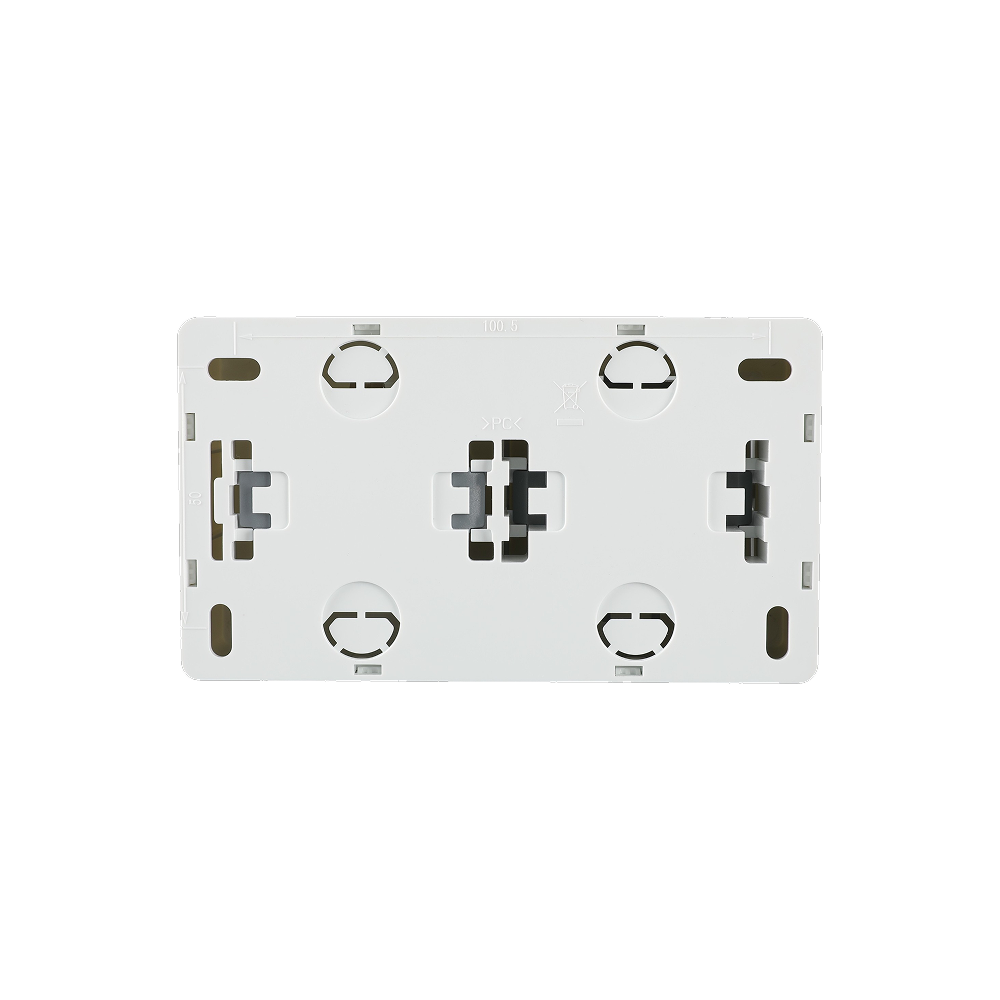 Ерга уланган калит + розетка, ташқи ўрнатма, оқ, KANSO (TEKLED Electric)72/6