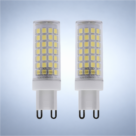 LED лампа капсула турдаги, 5.5Вт, 670Лм, G9