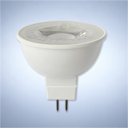 LED лампа JCDR (спот), 5Вт, 400Лм, GU5.3 (ECOLITE), 6000K (совуқ оқ), Шаффоф