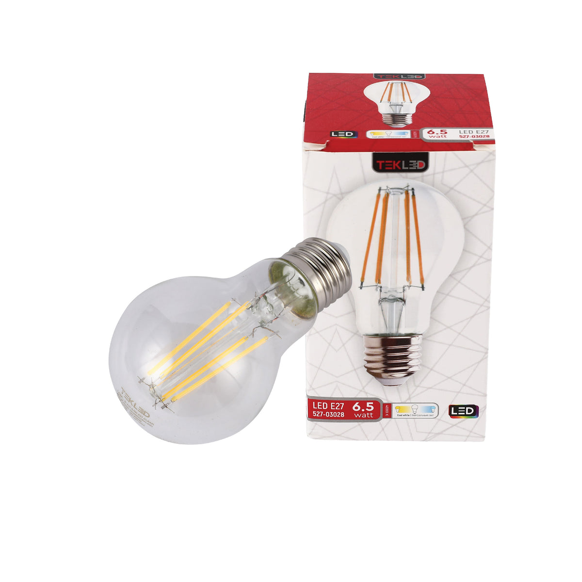 LED-Лампа A60 (6,5W, E27, CLEAR)