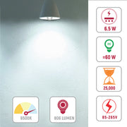 LED-Лампа A60 (6,5W, E27, CLEAR)