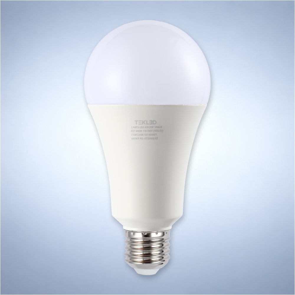 LED лампа A70 (нок шаклида), 20Vt, 1800Lm, E27