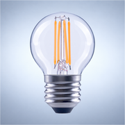 LED лампа G45 (шар шаклида), 4Вт, 470Лм, E27, Шаффоф