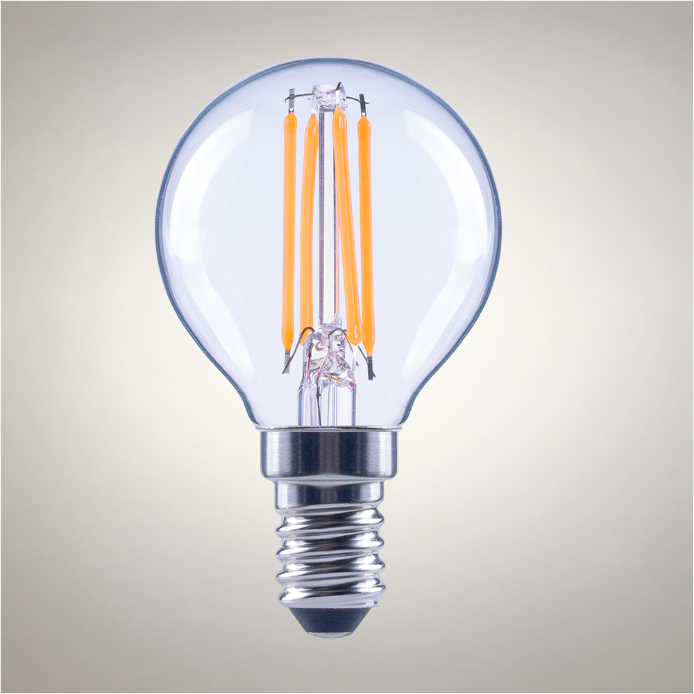 LED лампа P45 (қўзиқорин шаклида), 4Вт, 470Лм, E14