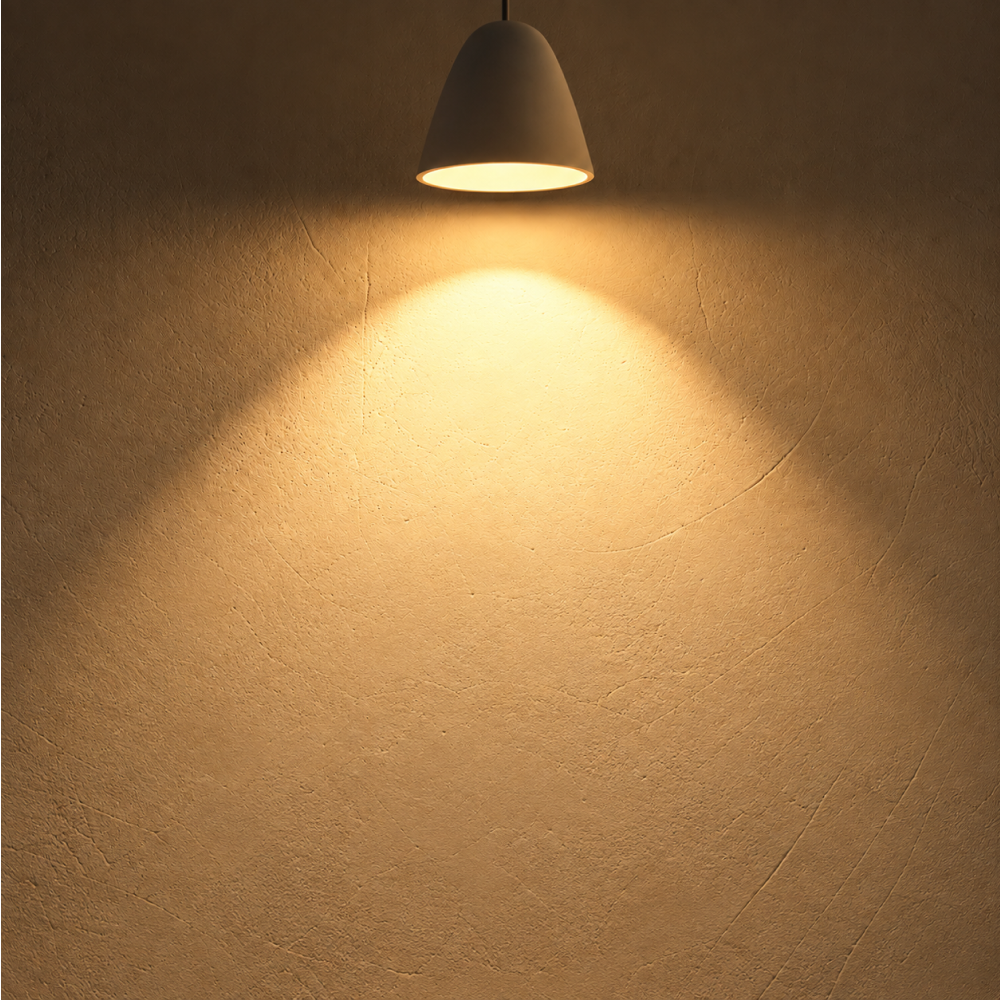 LED лампа G125 (шар шаклида), 4Вт, 410Лм, E27, 2400K (илиқ оқ), Янтарь ранг