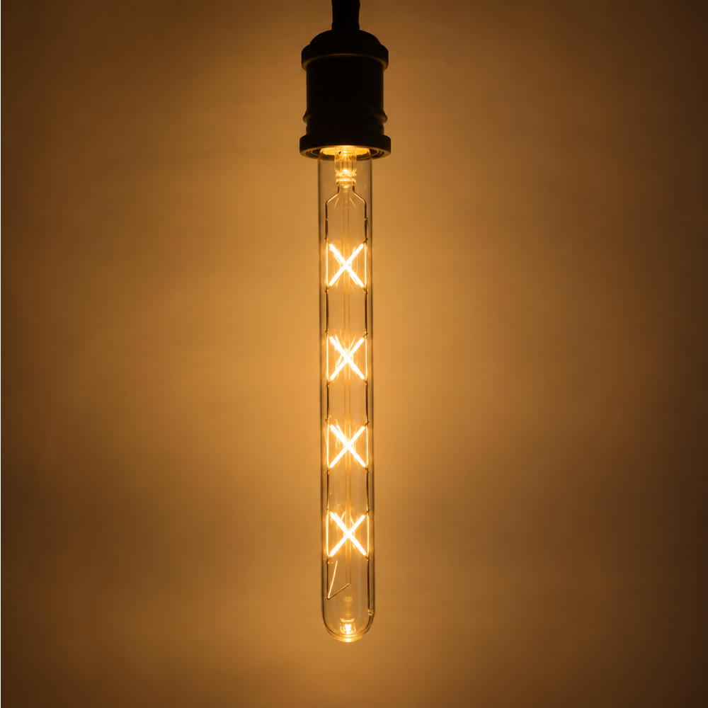 LED лампа T300 (найсимон), 8Вт, 800Лм, E27, 2500K (илиқ оқ)