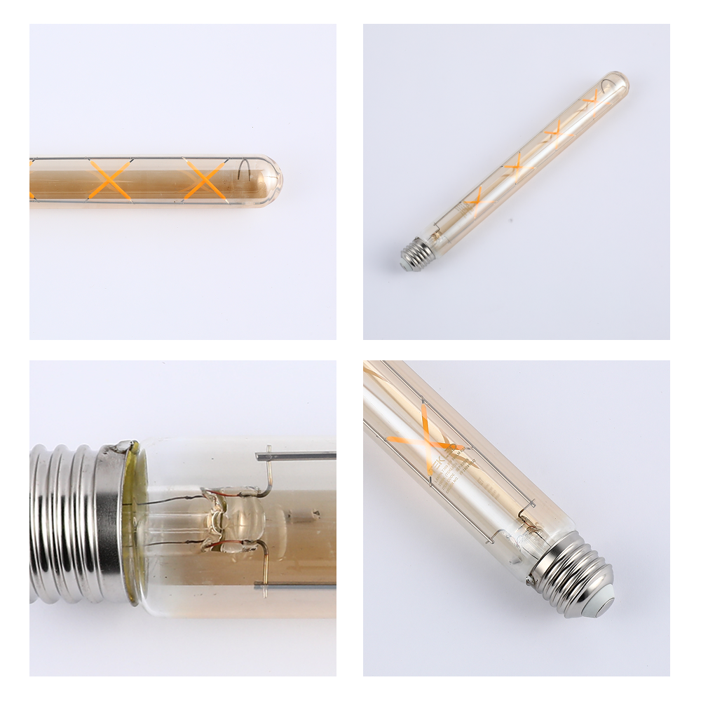 LED лампа T300 (найсимон), 8Вт, 800Лм, E27, 2500K (илиқ оқ)