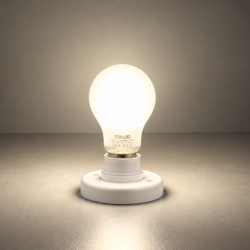 LED лампа A60 (нок шаклида), 6.5Вт, E27