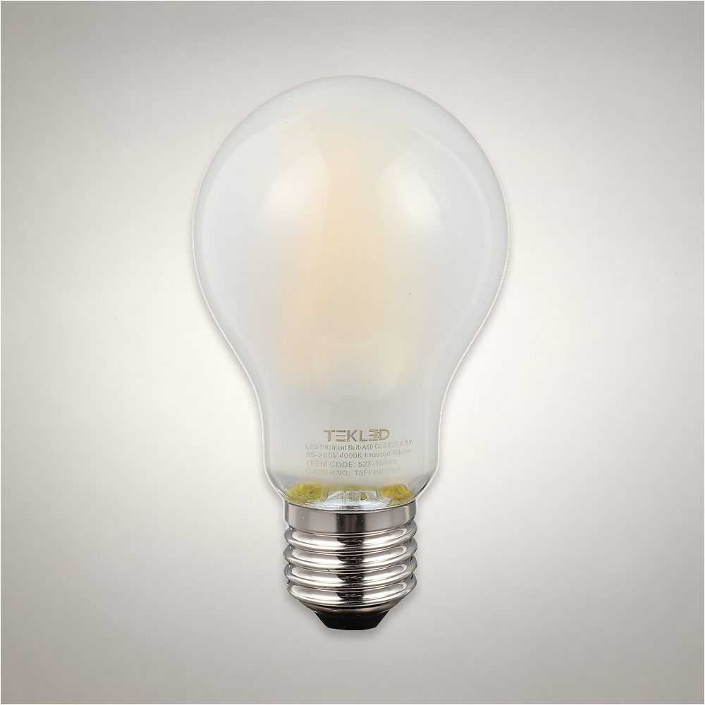 LED лампа A60 (нок шаклида), 6.5Вт, E27