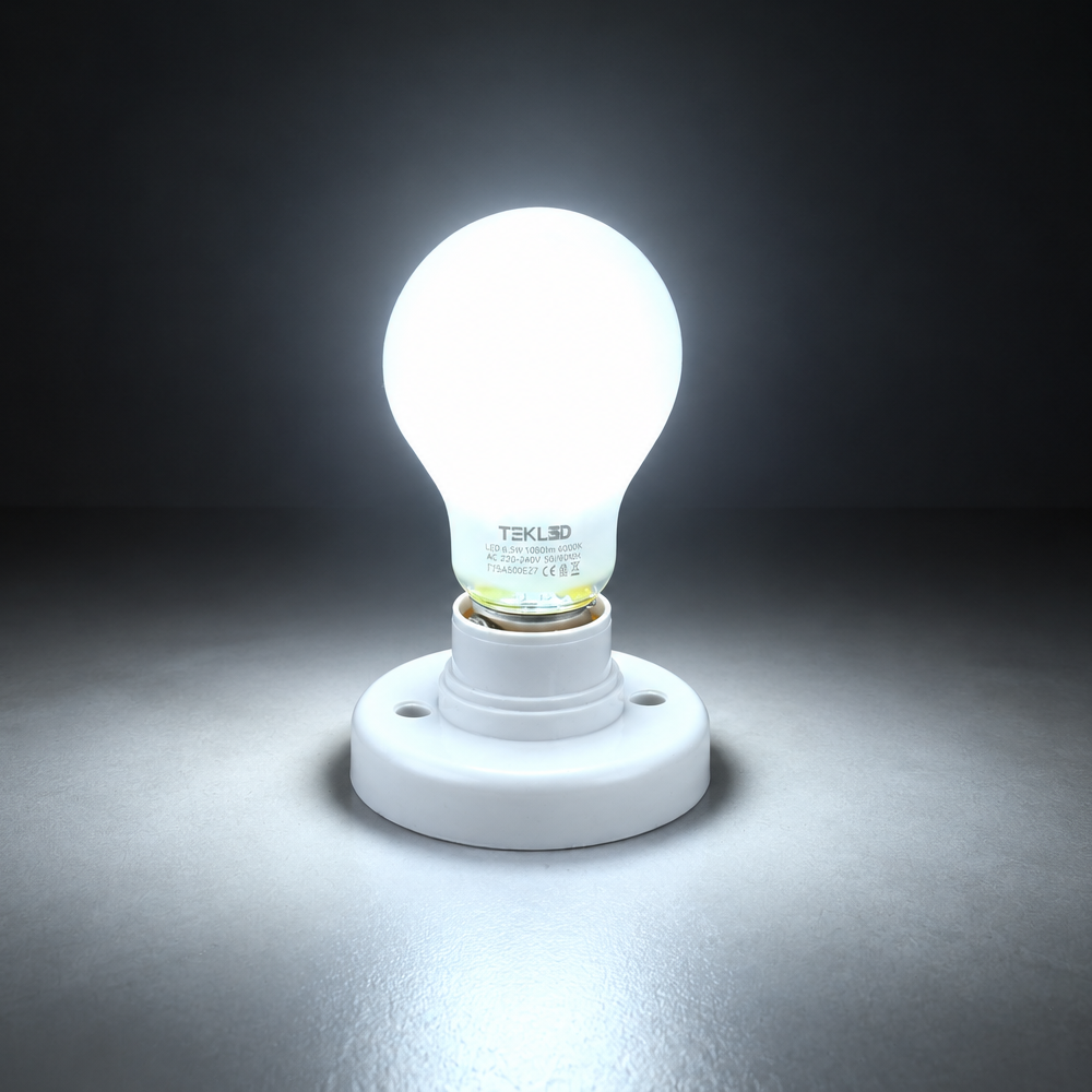 LED лампа A60 (нок шаклида), 6.5Вт, E27