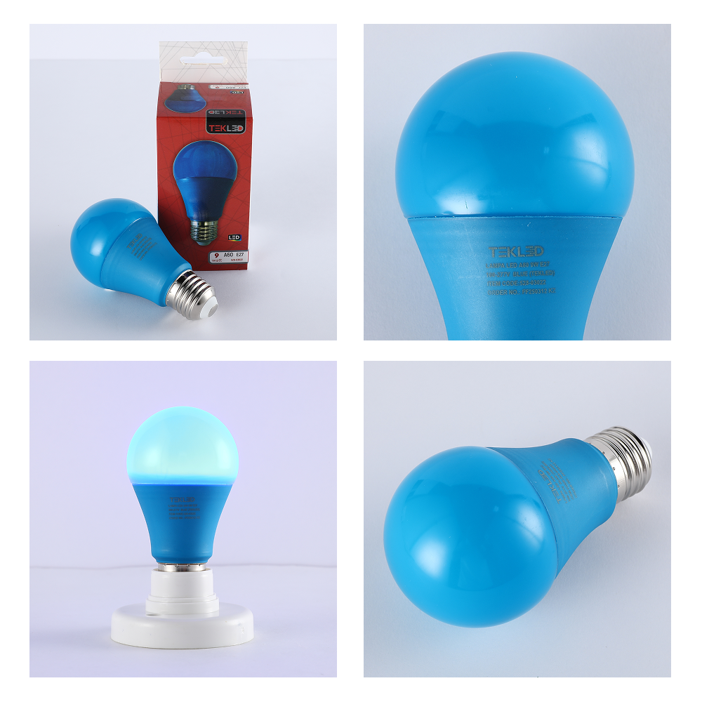 LED лампа A60 (нок шаклида), 9Vt, E27