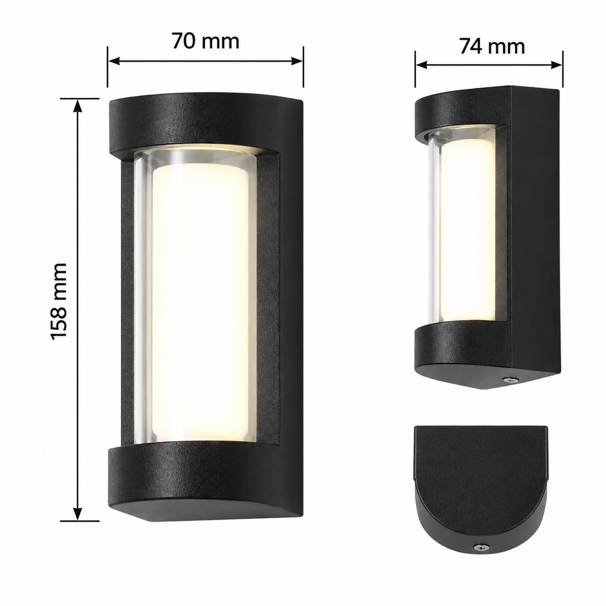 Чироқ LED SF340A 7W ҚОРА 4000K (TEKLED)