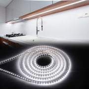 LED лента 5050/60 220V оқ 6.5W/m IP65 (TD) 50м