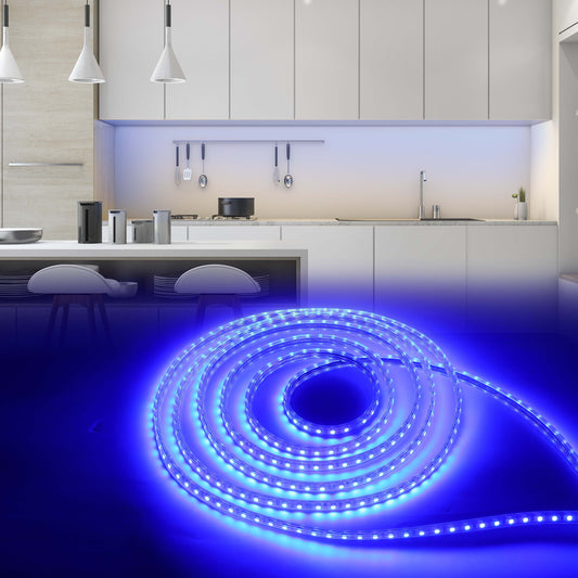 LED лента 5050-60L 8W 220V кўк (HAIGER) 50м