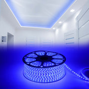 LED лента 5050-60L 8W 220V кўк (HAIGER) 50м