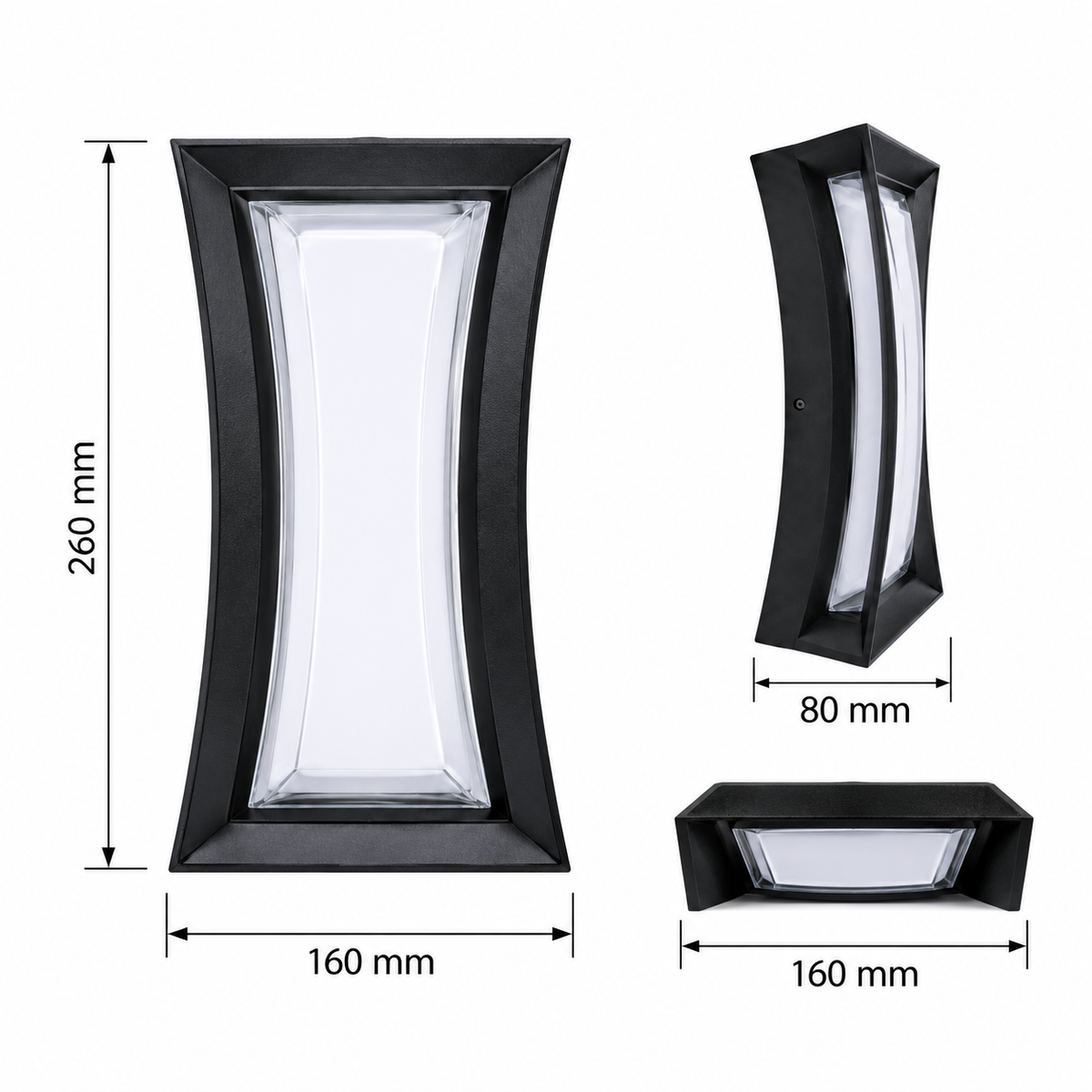 Чироқ LED SS119/S 12W Кичик ҚОРА ЖИГАРРАНГ 4000