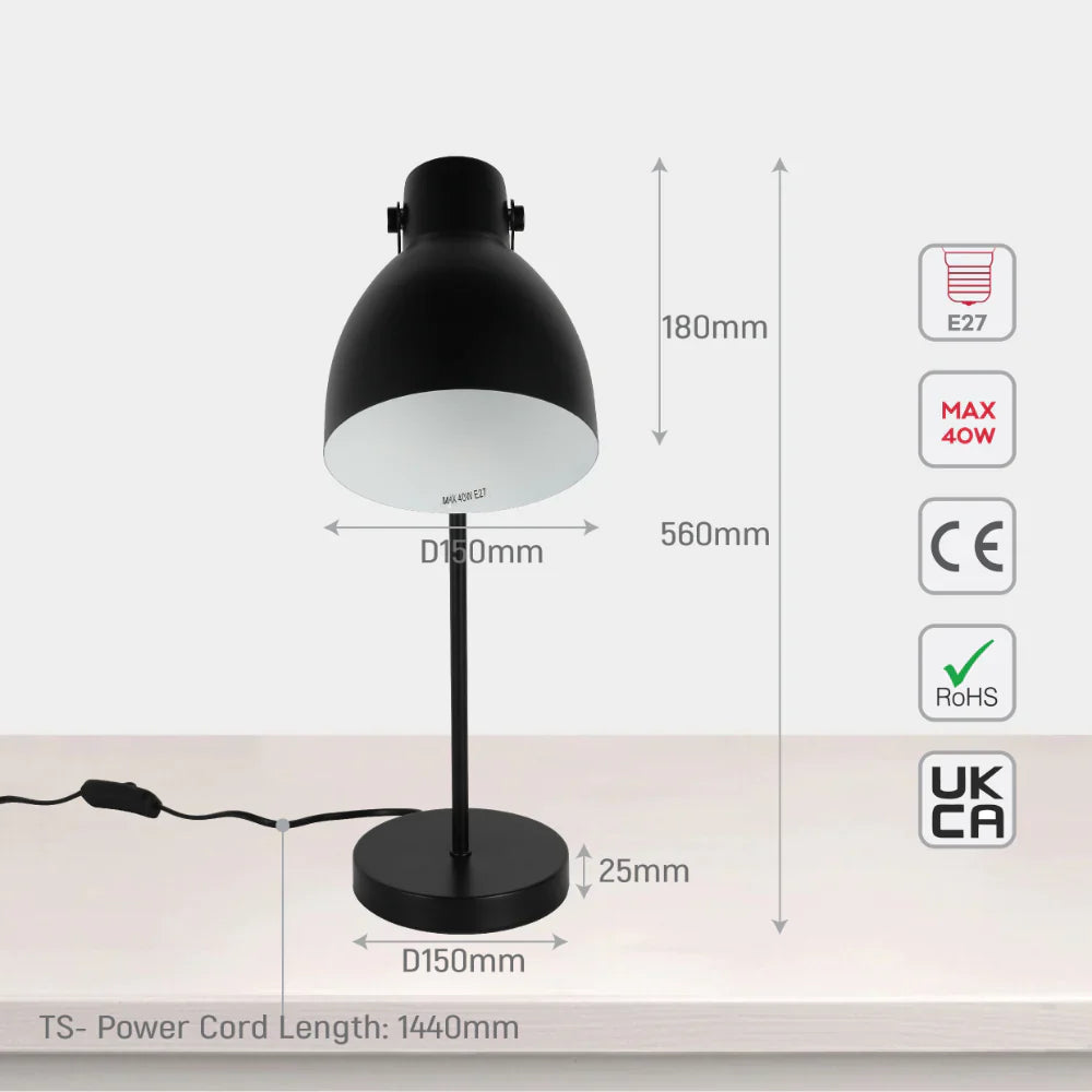 Adjustable Armature Desk Lamp 10