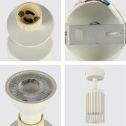 Close shot of the Aria Cage-Bar Adjustable GU10 Spotlight-172-03152