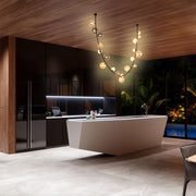 Chandelier TEKLED Black Chandelier 68126-B Colorful Glass 19xG9(TEKLED)-159-18290--159-18290