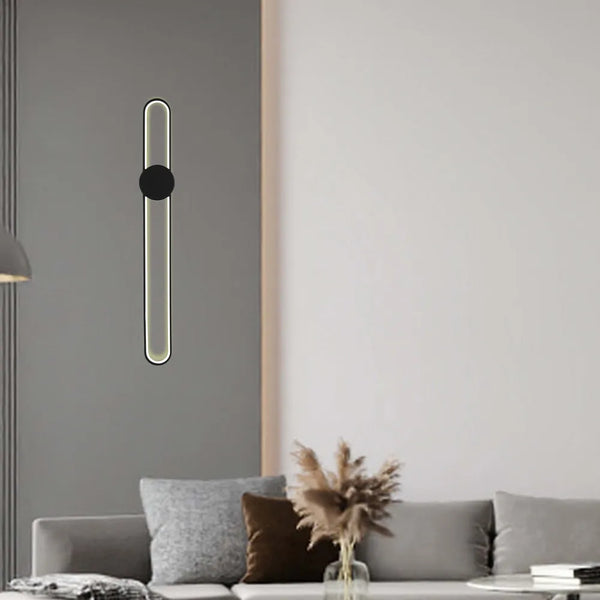 LED Wall Light TEKLED Black LED Wall Lamp 90x9cm 26.5W 3CCT (TEKLED)-151-19330--151-19330