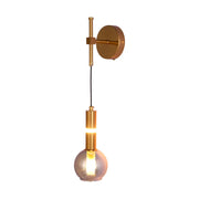 Wall Light TEKLED Bronze Wall Light 39312B-B Smoke Glass 1xG9+LED 3000K(TEKLED)-151-20066--151-20066