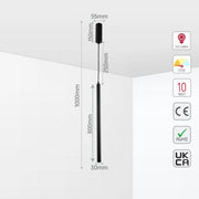 Главное изображение светильника с встроенным LED, идеально подходит для современного интерьера кухни или столовой.