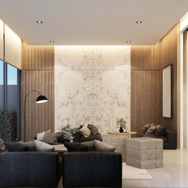 Криволинейная напольная лампа с вращающимся абажуром, идеально подходит для гостиной в современном стиле.