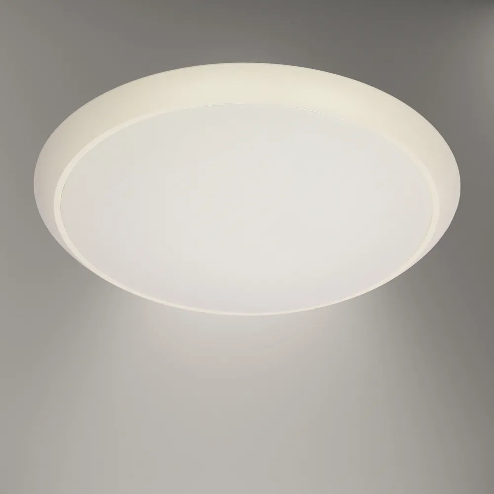 LED Flush Ceiling Light TEKLED LED Ceiling Light Emergency and Radar Sensor 18W 6000K (TEKLED)--731-03030