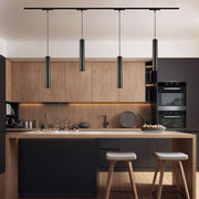 Magnetic Tracklight TEKLED LED Cylinder Magnetic Pendant Track Light 12W 48V Black 4000K(TEKLED)-169-03103--169-03103