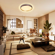 LED Flush Ceiling Light TEKLED LED Flush Ceiling Light Purple Gold D500 6000K/4000K/3000K 42Wx2(TEKLED)--165-16013