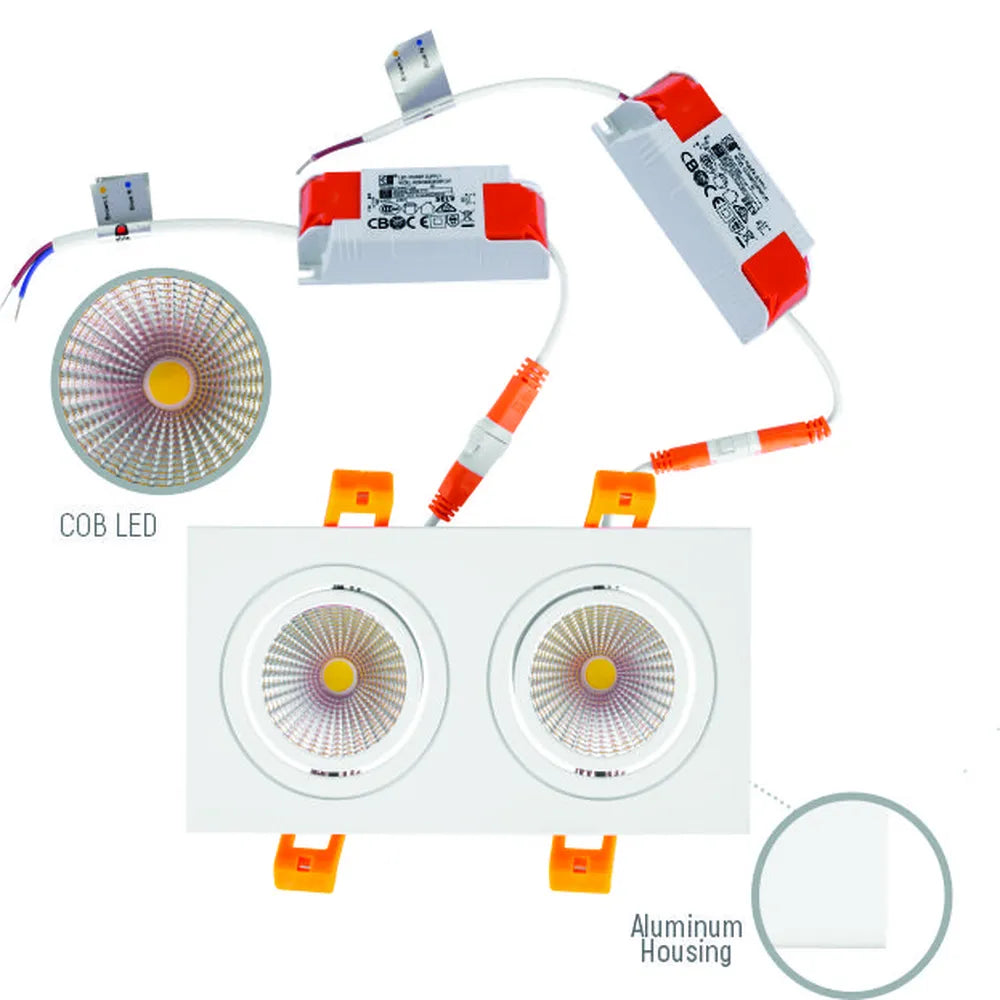 Details of the LED OC001B 2х5W 4000K WHITE-165-153223-165-153223